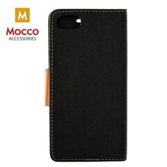 Atverams maciņš Mocco Canvas, piemērots Samsung J400 Galaxy J4 (2018) telefonam, melns cena un informācija | Telefonu vāciņi, maciņi | 220.lv