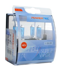 Автомобильные лампы M-Tech Powertec SuperWhite HB4 12V, 2 шт. цена и информация | Автомобильные лампочки | 220.lv