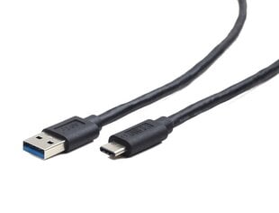 Gembird USB 3.0A (M) - USB 3.1 Type C (M), 0.1m cena un informācija | Savienotājkabeļi | 220.lv