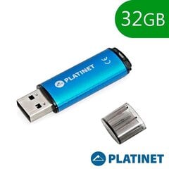 USB zibatmiņa Platinet X-Depo 32GB USB 2.0 (42967), zila cena un informācija | USB Atmiņas kartes | 220.lv