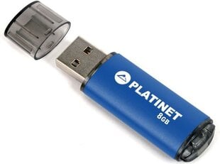 USB zibatmiņa Platinet X-Depo 32GB USB 2.0 (42967), zila cena un informācija | USB Atmiņas kartes | 220.lv