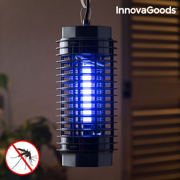 Pret odu lampa InnovaGoods KL-1500 4W Melna цена и информация | Līdzekļi pret odiem un ērcēm | 220.lv