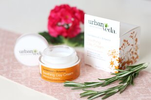 Nomierinošs dienas krēms jutīgai sejas ādai Urban Veda 50 ml цена и информация | Кремы для лица | 220.lv