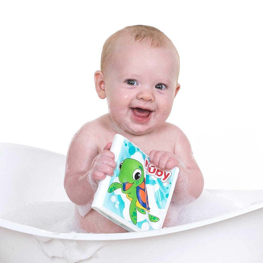 Vannas rotaļu grāmata Nuby цена и информация | Rotaļlietas zīdaiņiem | 220.lv