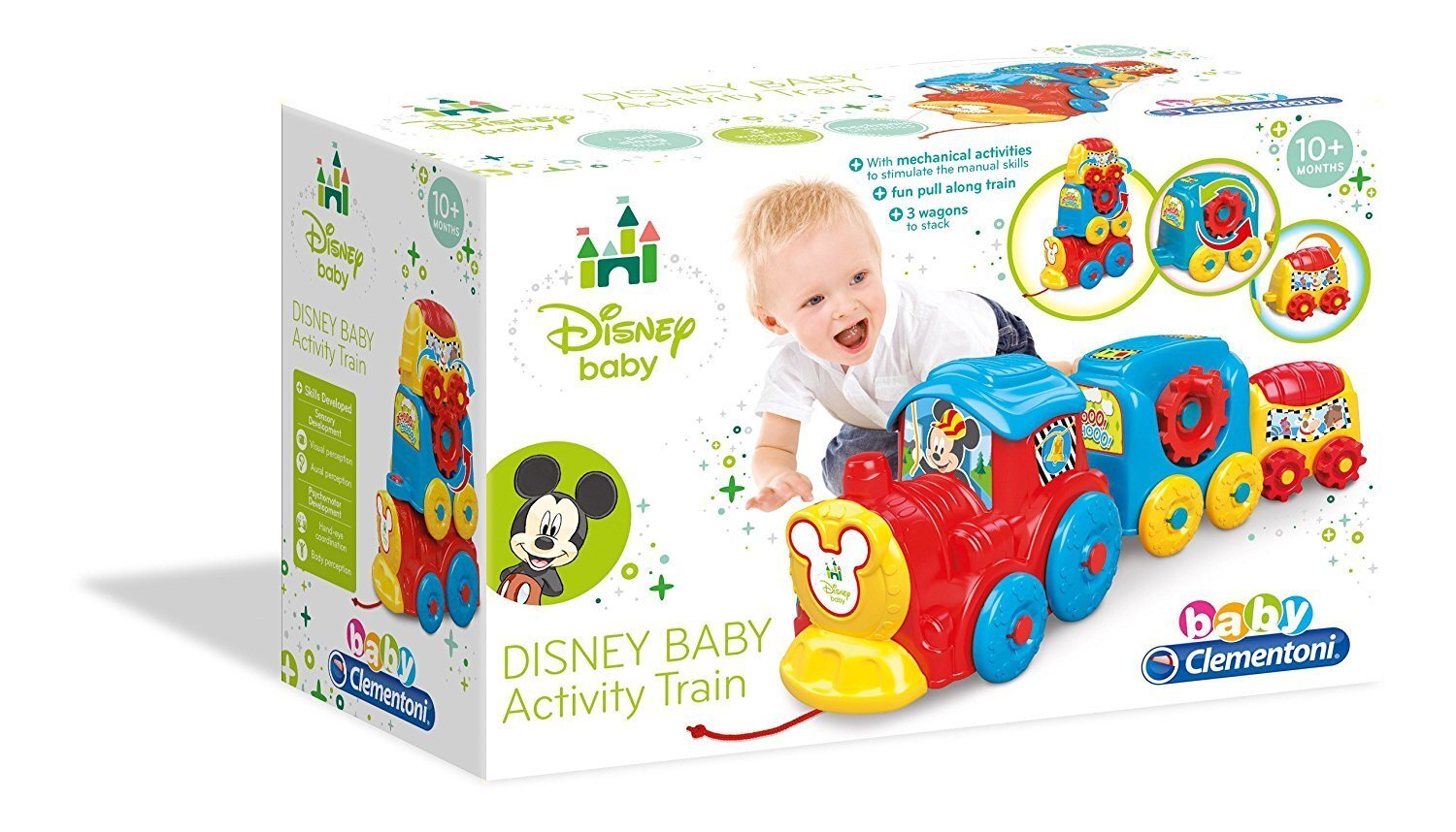 Vilciens Clemmy Disney Baby цена и информация | Rotaļlietas zīdaiņiem | 220.lv