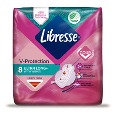 Higiēniskās paketes Libresse Super, 8 gab. cena un informācija | Tamponi, higiēniskās paketes, ieliktnīši | 220.lv