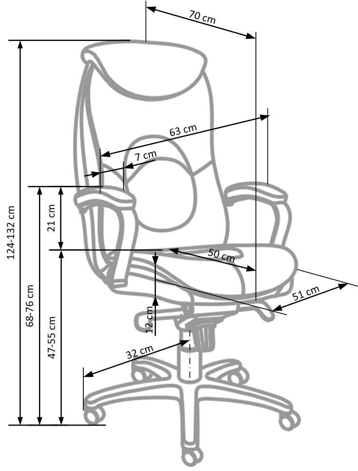 Birojas krēsls Quad, melns cena un informācija | Biroja krēsli | 220.lv