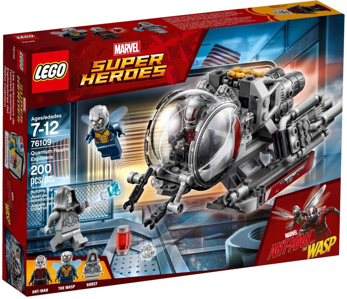 76109 LEGO® Super Heroes Kvantu valstības pētnieki цена и информация | Konstruktori | 220.lv