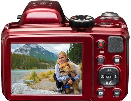 KODAK PixPro AZ401, Red cena un informācija | Digitālās fotokameras | 220.lv