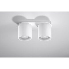 SOLLUX потолочный светильник Orbis 2 White цена и информация | Потолочные светильники | 220.lv