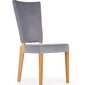 2-u krēslu komplekts Halmar Rois, brūns/pelēks cena un informācija | Virtuves un ēdamistabas krēsli | 220.lv