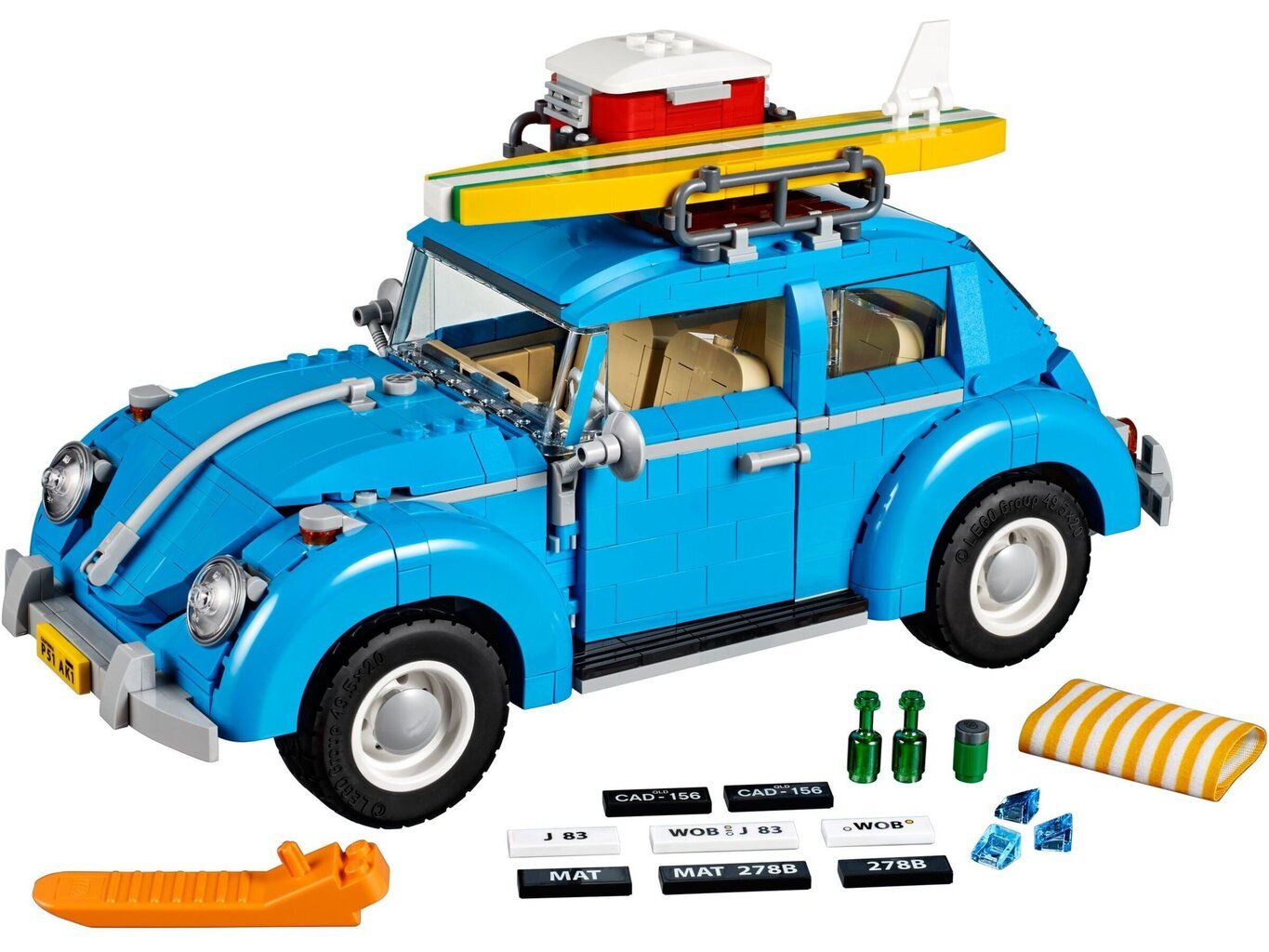 10252 LEGO® Creator Expert Volkswagen Beetle cena un informācija | Konstruktori | 220.lv