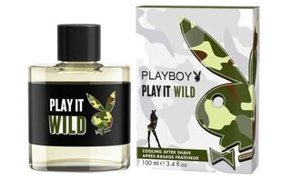 Losjons pēc skūšanās Playboy Play It Wild for Him vīriešiem 100 ml cena un informācija | Parfimēta vīriešu kosmētika | 220.lv