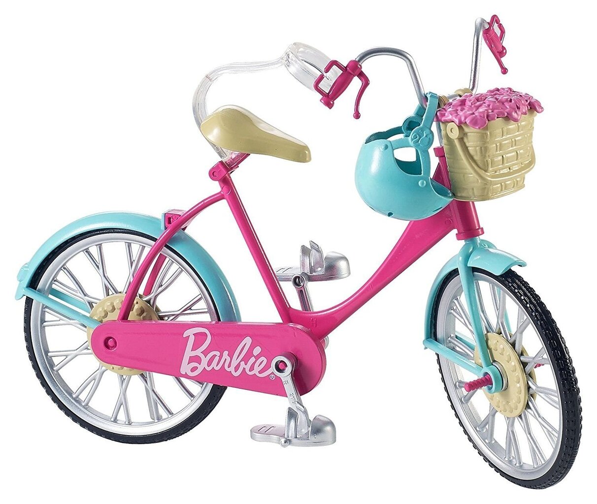 Bārbijas velosipēds, DVX55 цена и информация | Rotaļlietas meitenēm | 220.lv