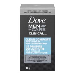 Dezodorants vīriešiem Dove Men + Care Clean Comfort 48h 50 ml цена и информация | Дезодоранты | 220.lv