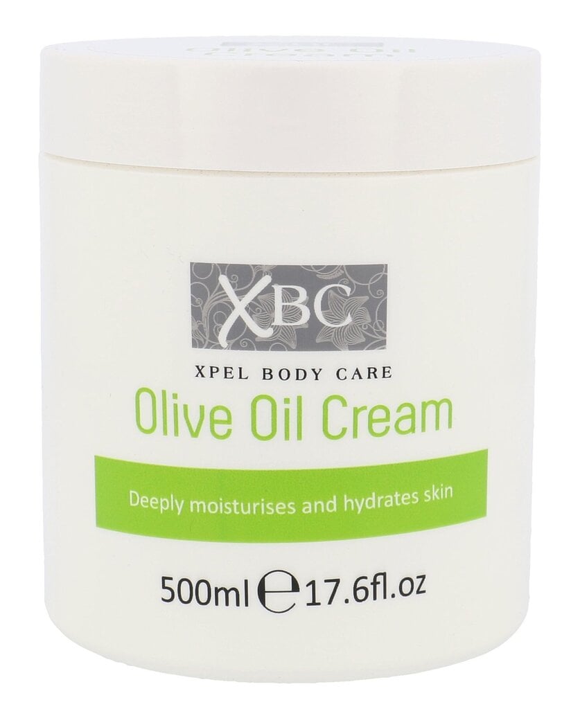 Xpel Body Care Olive Oil ķermeņa krēms 500 ml cena un informācija | Ķermeņa krēmi, losjoni | 220.lv