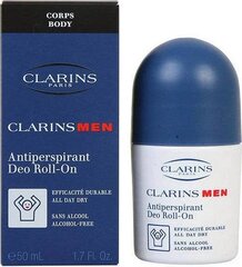 Clarins ClarinsMen шариковый дезодорант для мужчин 50 мл. цена и информация | Дезодоранты | 220.lv