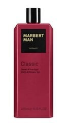 Vannas un dušas želeja Marbert Man Classic vīriešiem 400 ml cena un informācija | Dušas želejas, eļļas | 220.lv