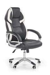 Biroja krēsls Barton, melns/balts цена и информация | Офисные кресла | 220.lv