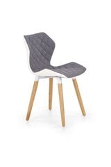 Комплект из 2 стульев Halmar K277, белый/серый цена и информация | Стулья для кухни и столовой | 220.lv