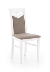 Комплект из 2 стульев Halmar Citrone, белый/коричневый цена и информация | Стулья для кухни и столовой | 220.lv