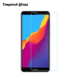 Rūdīts ekrāna aizsargstikls Tempered Glass, paredzēts Huawei Y6 (2018), caurspīdīgs cena un informācija | Ekrāna aizsargstikli | 220.lv