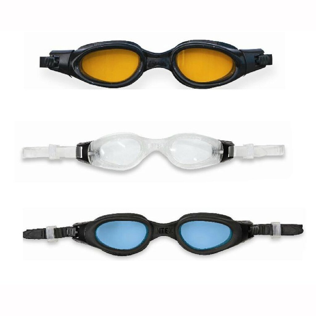 Peldbrilles bērniem Intex Water Sport, dažādās krāsās cena un informācija | Peldēšanas brilles | 220.lv