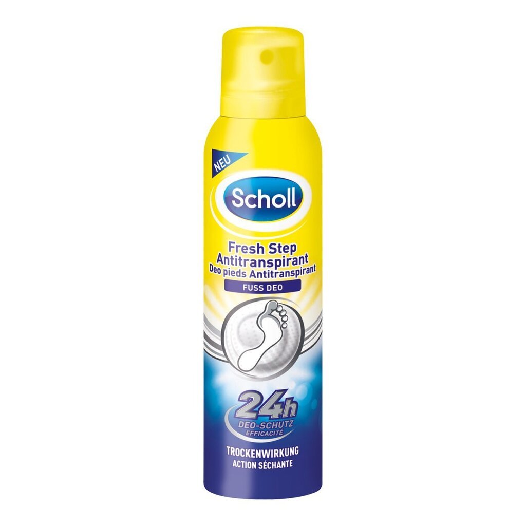 Izsmidzināms dezodorants kājām Scholl Fresh Step 150 ml cena un informācija | Dezodoranti | 220.lv