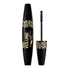 Skropstu tuša Eveline Cosmetics Big Volume Cat Eyes black, 10 ml cena un informācija | Acu ēnas, skropstu tušas, zīmuļi, serumi | 220.lv