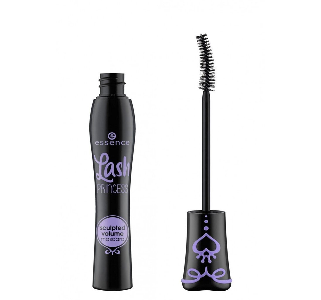 Skropstu tuša Essence Lash Princess Sculpted Volume 12 ml, Black cena un informācija | Acu ēnas, skropstu tušas, zīmuļi, serumi | 220.lv