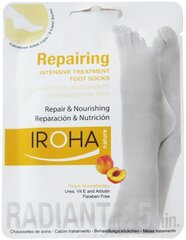 Увлажняющие носки Repair Peach Iroha цена и информация | Кремы, лосьоны для тела | 220.lv