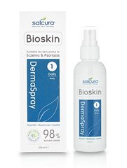 Sprejs problemātiskai ķermeņa ādai Salcura Bioskin DermaSpray 100 ml цена и информация | Кремы, лосьоны для тела | 220.lv