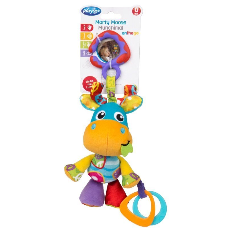 PLAYGRO rotaļlieta brieži Morty, 0186978 цена и информация | Rotaļlietas zīdaiņiem | 220.lv