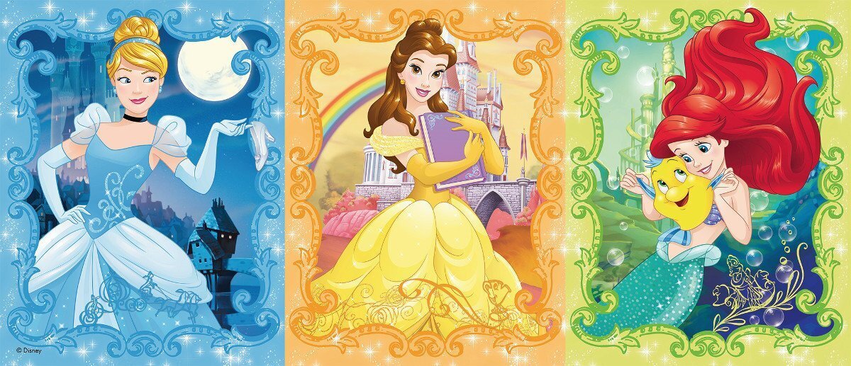 Puzle Ravensburger Disney Princesses Panorama, 200 gab. цена и информация | Puzles, 3D puzles | 220.lv