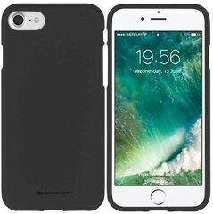 Telefona maciņš Mercury Soft Jelly Case, piemērots Huawei Mate 10, melns cena un informācija | Telefonu vāciņi, maciņi | 220.lv