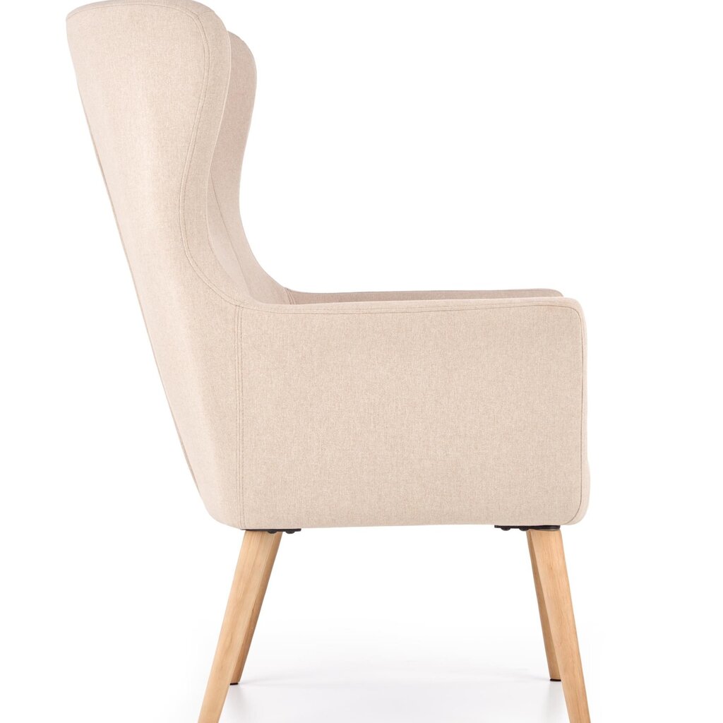 Krēsls Halmar Cotto, krēmkrāsas cena un informācija | Atpūtas krēsli | 220.lv