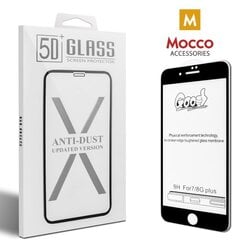 Mocco Full Face 5D / Full Glue Tempered Glass Coveraged with Frame Защитное стекло для экрана Apple iPhone 7 / 8 Черное цена и информация | Защитные пленки для телефонов | 220.lv