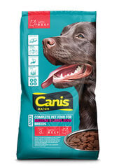Canis sausā barība pieugušiem suņiem ar liellopu, 3 kg cena un informācija | CANIS Zoo preces | 220.lv