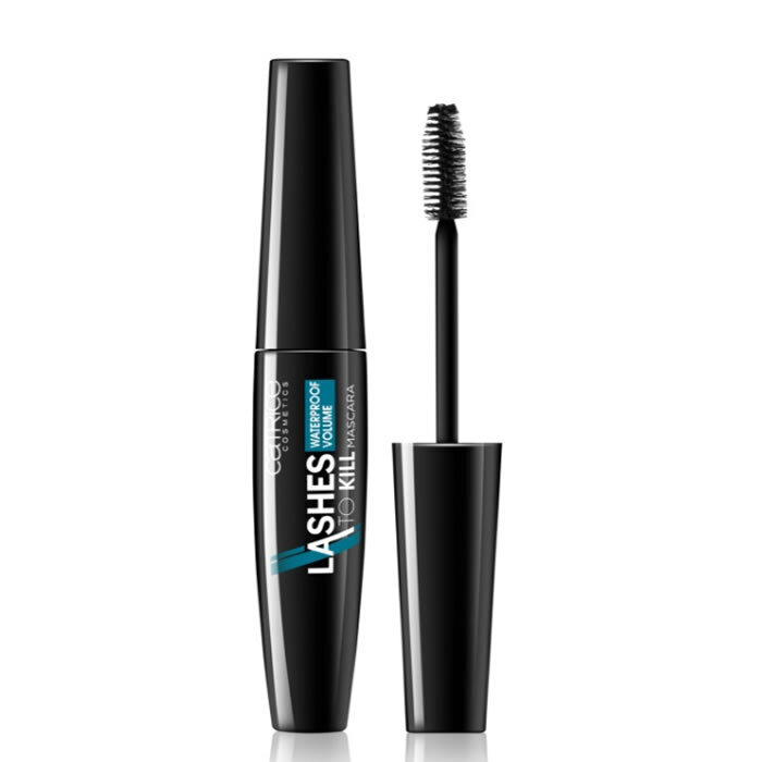 Ūdensnoturīga skropstu tuša Catrice Lashes To Kill Waterproof 10 ml, Black cena un informācija | Acu ēnas, skropstu tušas, zīmuļi, serumi | 220.lv