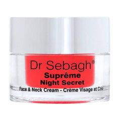 Nakts sejas krēms Dr Sebagh Supreme 50 ml cena un informācija | Sejas krēmi | 220.lv