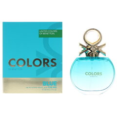 Benetton Colors de Benetton Blue EDT sievietēm 80 ml cena un informācija | Sieviešu smaržas | 220.lv