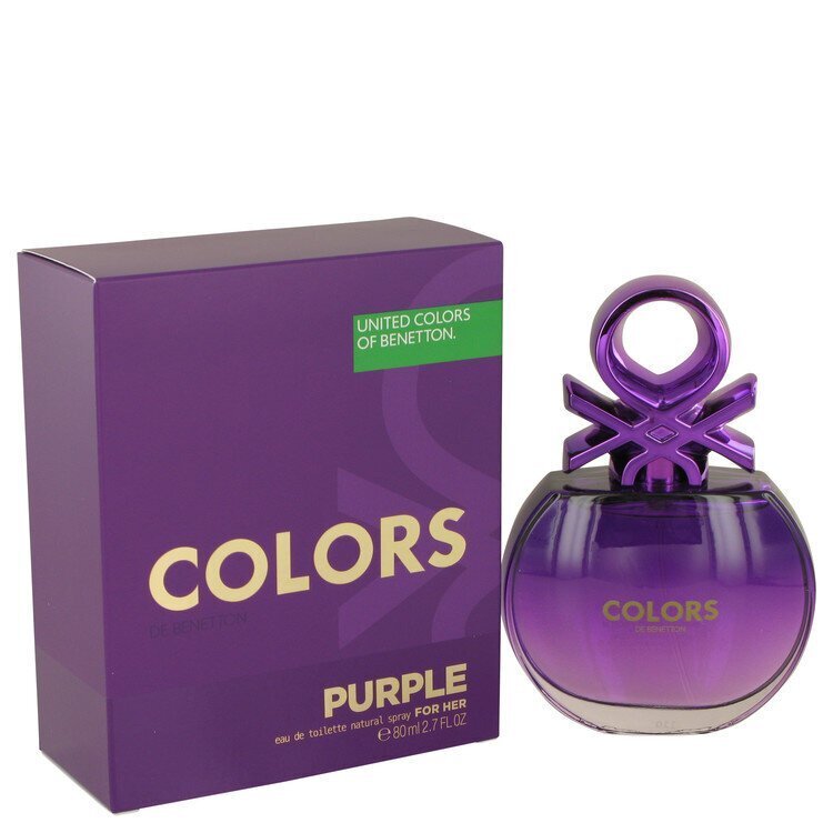 Benetton Colors Purple Woman EDT sievietēm 80 ml cena un informācija | Sieviešu smaržas | 220.lv