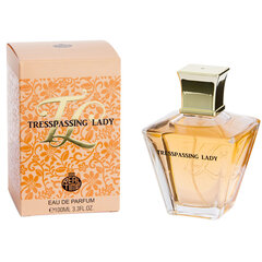 Parfimērijas ūdens Real Time Trespassing Lady EDP 100 ml cena un informācija | Sieviešu smaržas | 220.lv