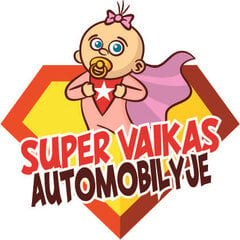 Наклейка «Super Vaikas automobilyje» цена и информация | Декоративные наклейки | 220.lv