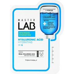 Увлажняющая маска для лица с гиалуроновой кислотой Tonymoly Master Lab Intensive Hydrating, 19 г цена и информация | Маски для лица, патчи для глаз | 220.lv