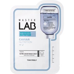 Barojoša sejas maska ar ikriem Tonymoly Master Lab Intensive Nutrition 19 g cena un informācija | Sejas maskas, acu maskas | 220.lv