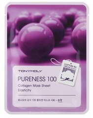 Маска для лица с коллагеном Tonymoly Pureness 100 Collagen Mask Sheet Elasticity 21 мл цена и информация | Маски для лица, патчи для глаз | 220.lv