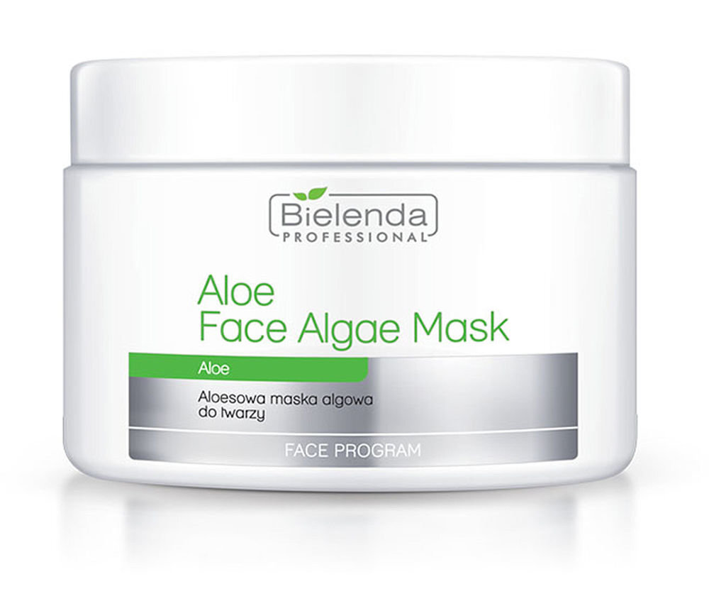Atjaunojoša sejas maska Bielenda Professional Face Program Aloe Face Algae 190 g cena un informācija | Sejas maskas, acu maskas | 220.lv