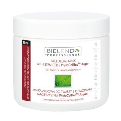 Bielenda Professional Face Algae Mask With Plant Stem sejas maska 190 g cena un informācija | Sejas maskas, acu maskas | 220.lv