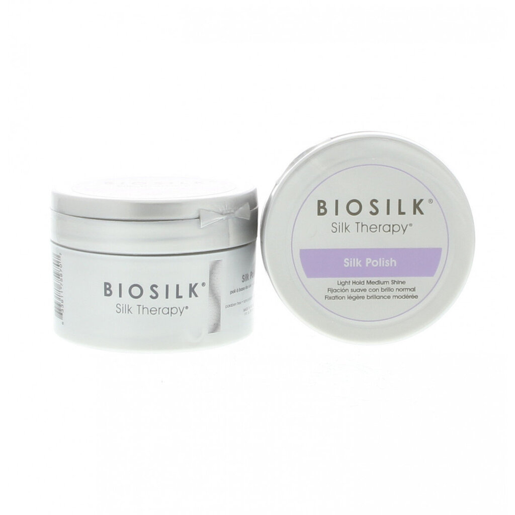 Matu vaska, kas piešķir mirdzumu un apjomu Biosilk Silk Therapie Silk Polish 89 ml цена и информация | Matu veidošanas līdzekļi | 220.lv